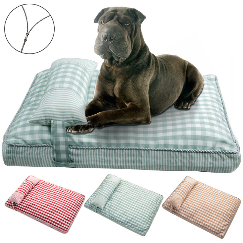 Gepunkteter Hundebett