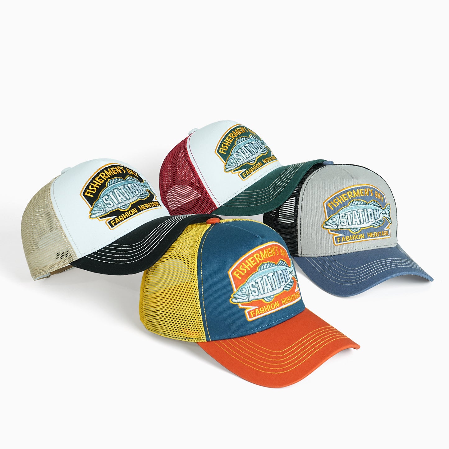 Damen Trucker Cap mit herausragendem Stickdesign Brehn