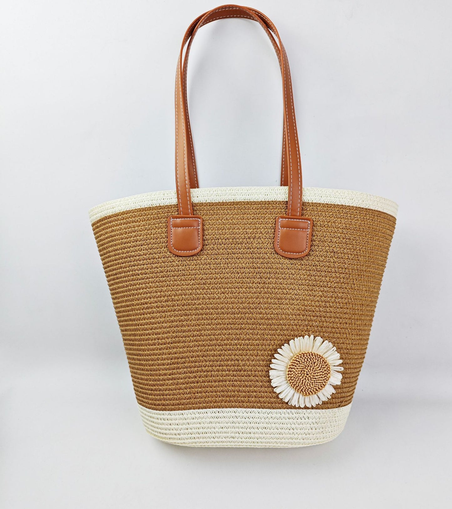 Strandtasche mit Floralen Akzenten Brehn