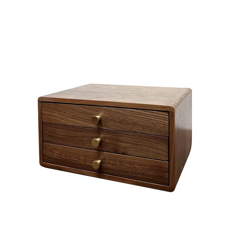 Holz Schmuck Aufbewahrungsbox mit Doppelschubladen Brehn