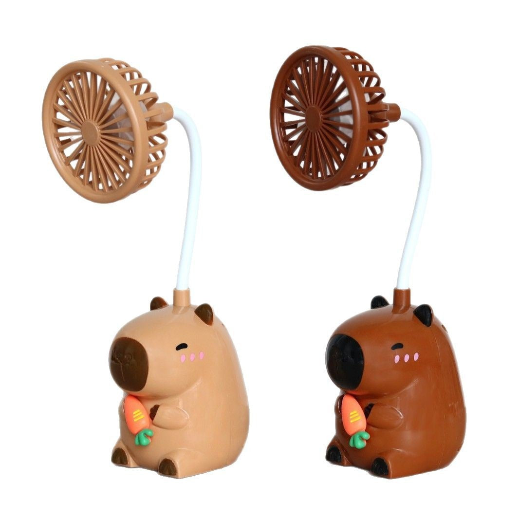 Unisex Tragbarer Handventilator mit flexiblem Neigungsmechanismus und Frischhaltefunktion Brehn