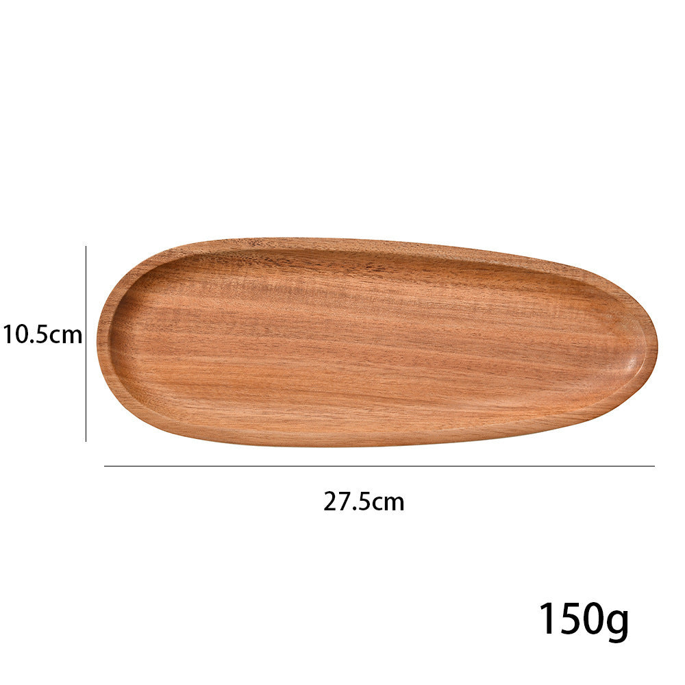 Elegante Holzservierplatte mit Ergonomischem Design Brehn