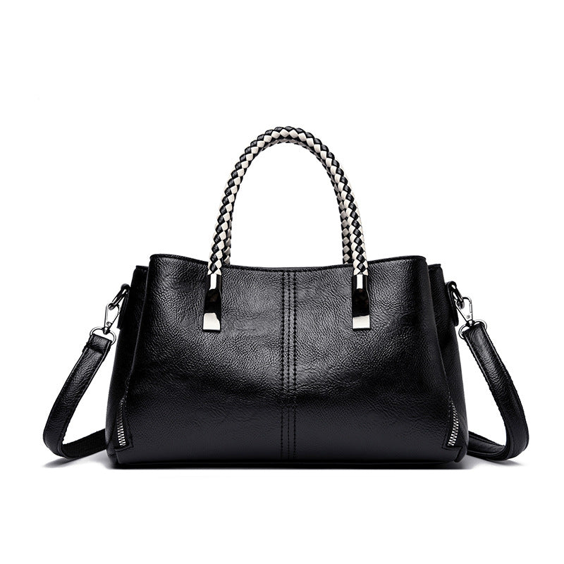 Elegante geflochtene Handtasche Brehn