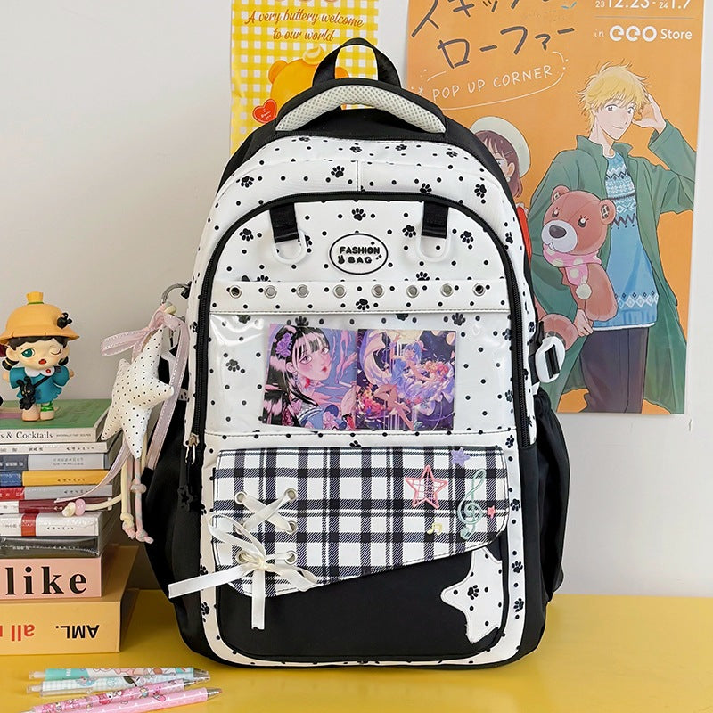 Stylische Grafikdesign-Schulrucksack Brehn