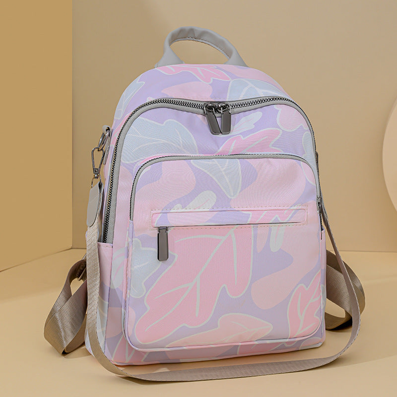 Stylischer Blumenmuster-Rucksack Brehn