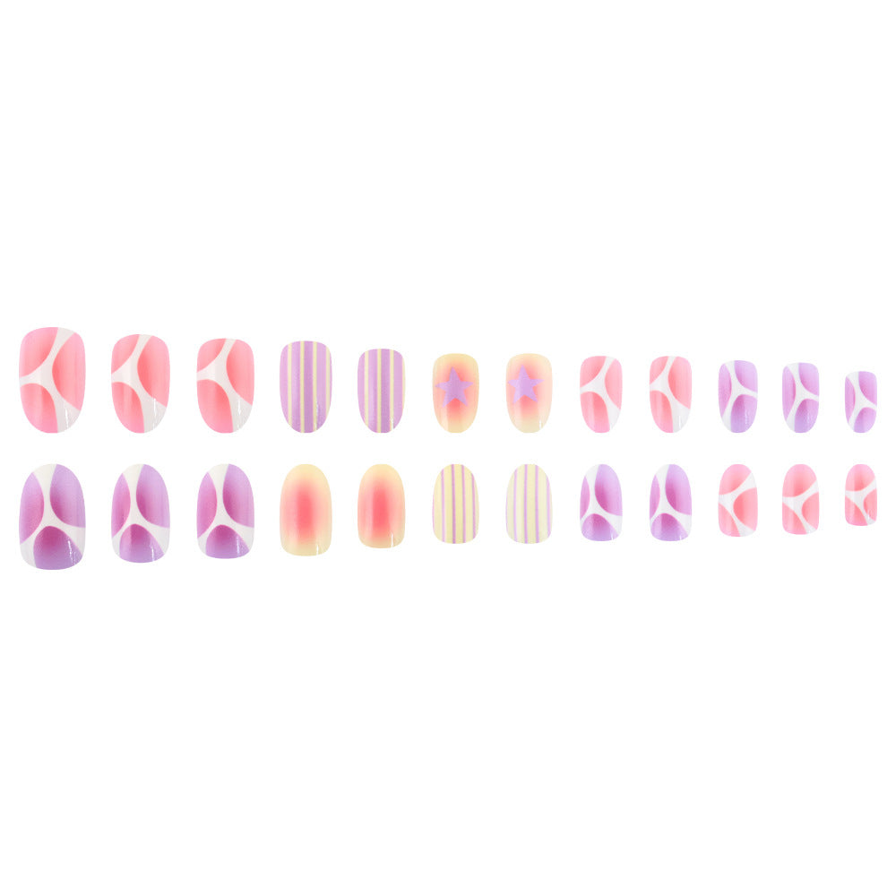 Artistic Press-On Nail Art Kollektion Brehn