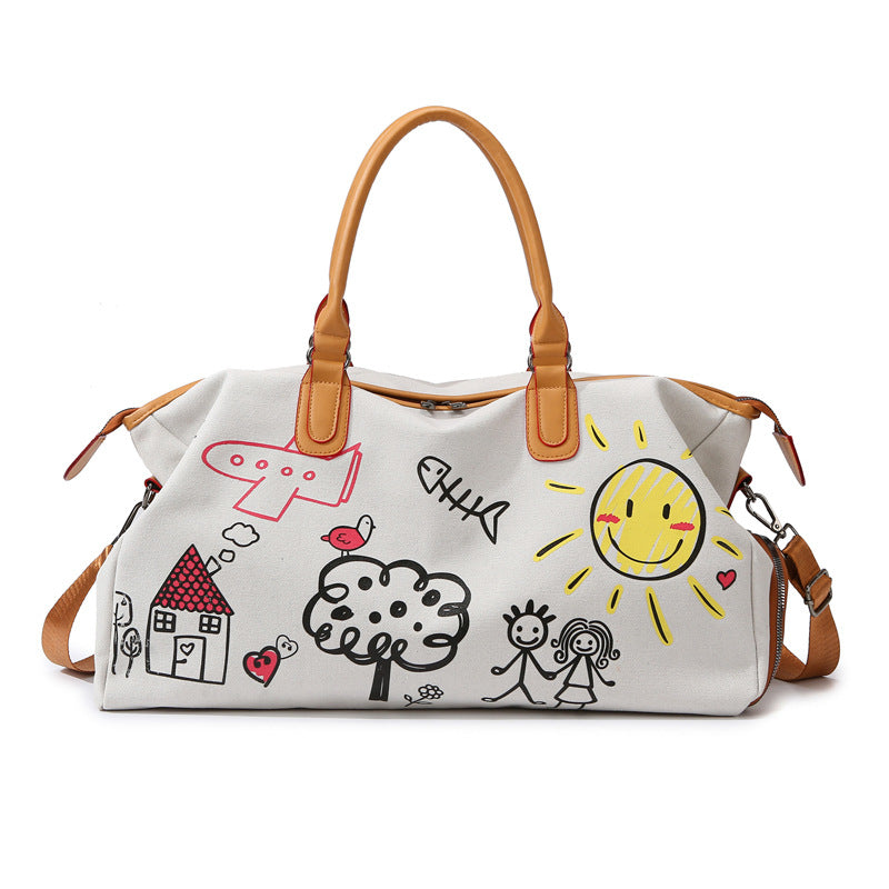 Künstlerischer Druck Reise Duffle Bag Brehn