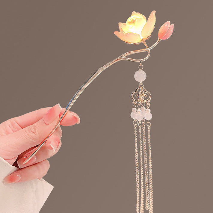 Dekorativer floraler Haarschmuck-Stick Brehn