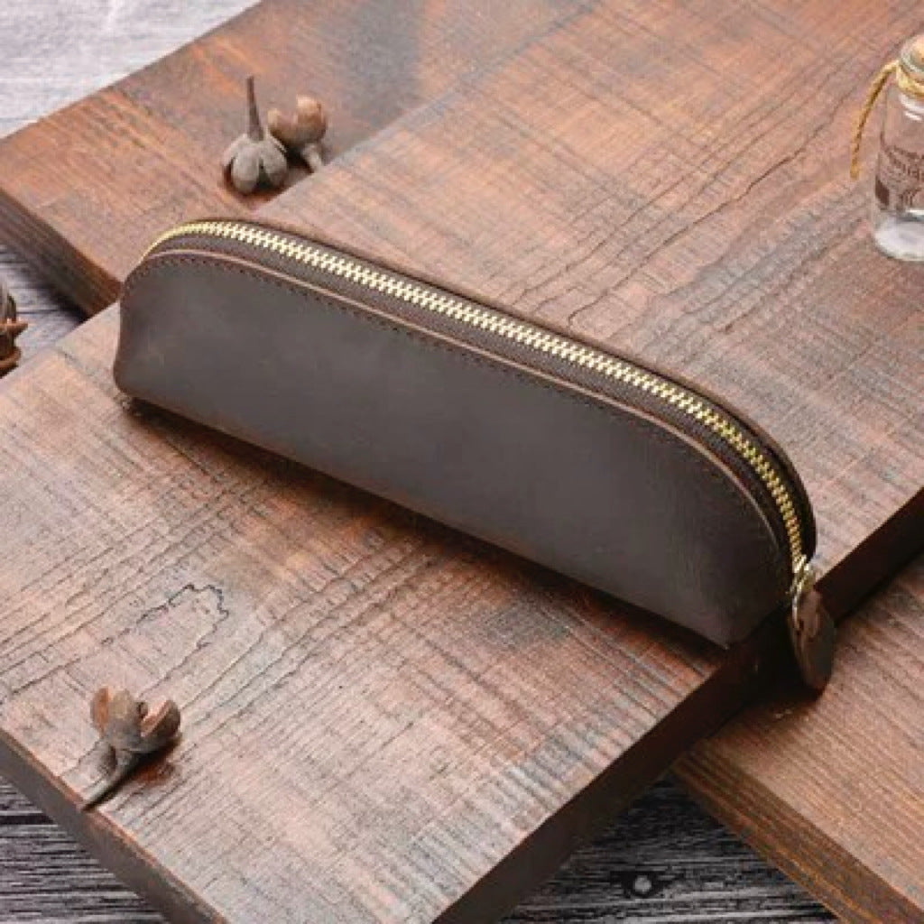 Stylischer Leder-Bleistiftcase Brehn