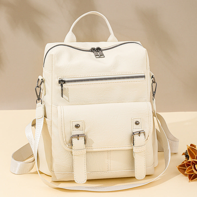 Vintage Leder Rucksack Brehn