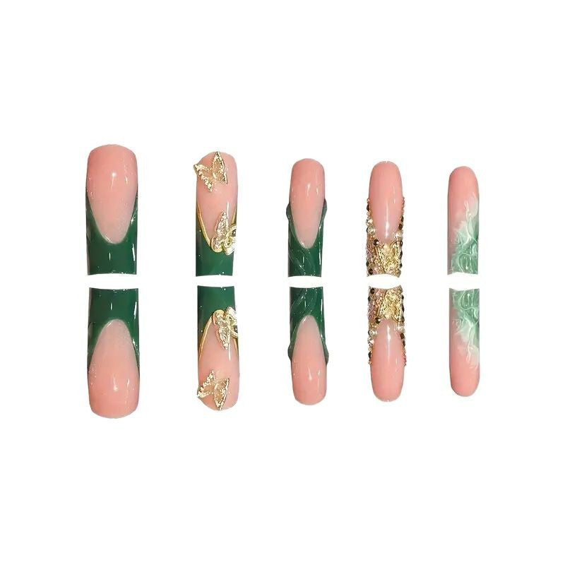Luxuriöse dekorative Nagelkunst-Verbesserungen Brehn
