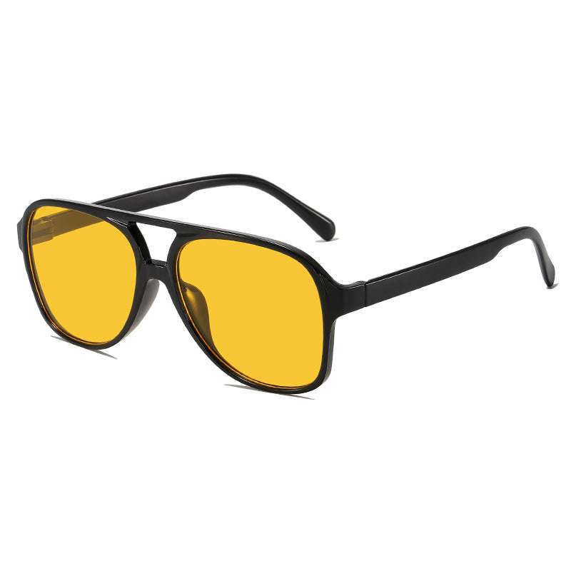 Hochwertige Übergroße Quadratische Sonnenbrille Brehn