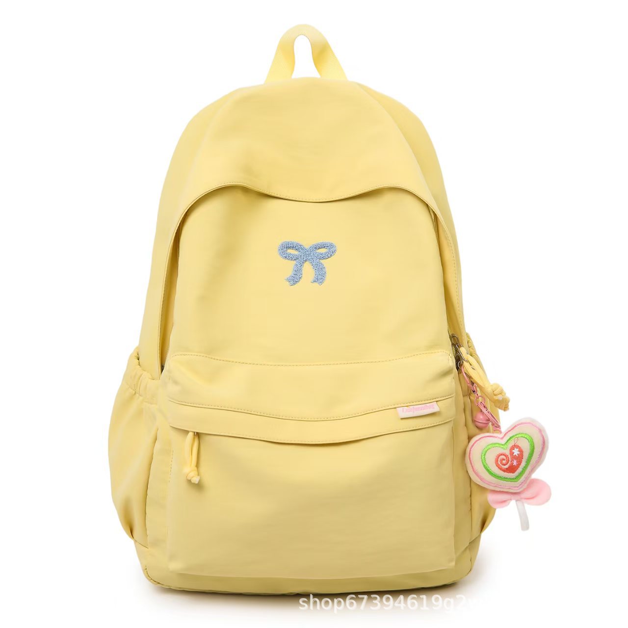 Lässiger bestickter Rucksack Brehn
