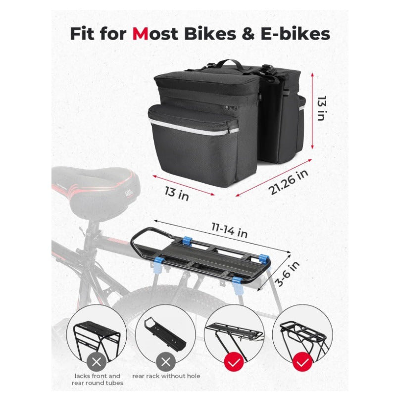 Fahrradtasche mit Mehrfacher Befestigung und Isolierter Innentasche Brehn