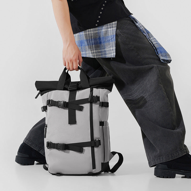 Rucksack mit Rollverschluss und Strapazierfähigen Materialien Brehn