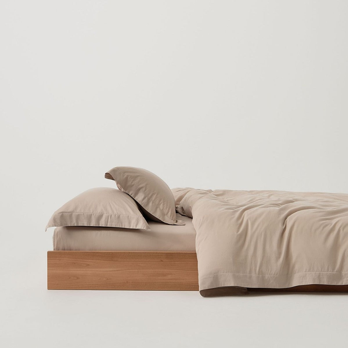 Bürstet Baumwolle Percale Bettbezug mit passendem Kissenbezug und Spannbetttuch