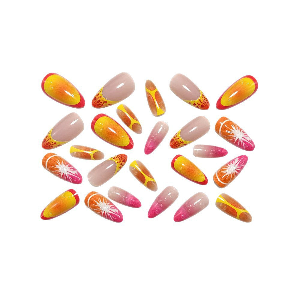 Kreative 3D Nagelkunst mit Fruchtigen Motiven Brehn