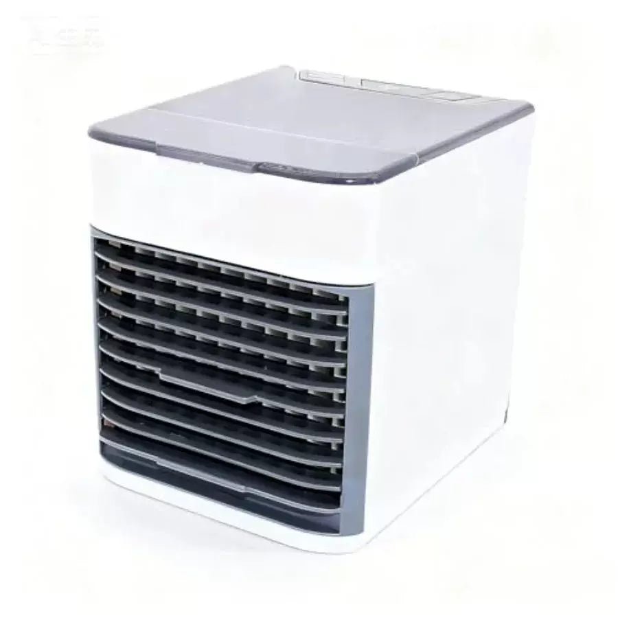Unisex Einheitsgröße tragbarer Desktop-Evaporationskühler mit abnehmbarem waschbarem Filter, oberer Wasserreservoir, verstellbaren Richtungsgittern und flüsterleisem Ventilator Brehn