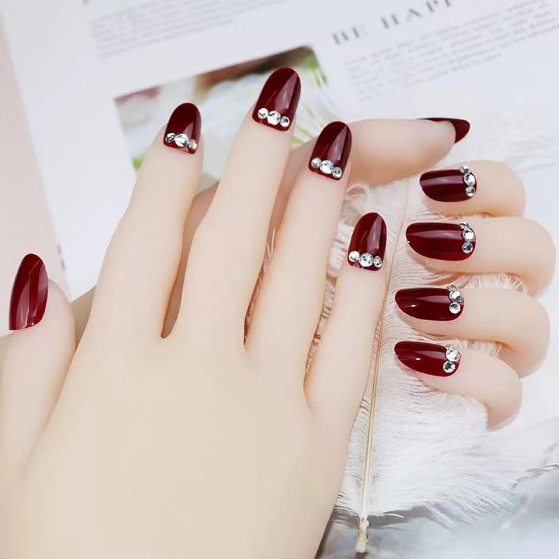 Elegantes Stiletto-Nagelkunstdesign