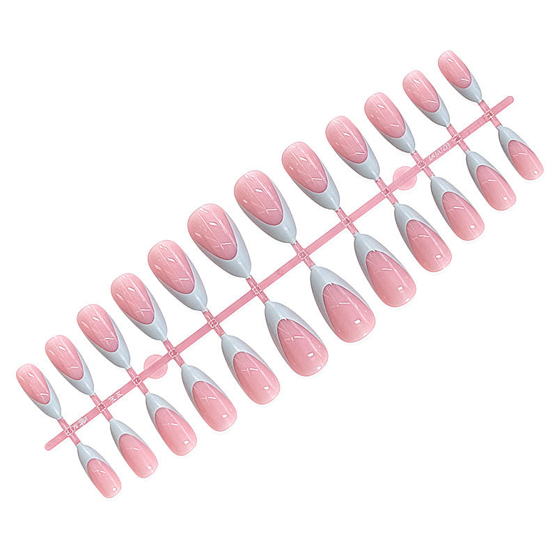 Elegante Stiletto Druck-Nagelspitzen Brehn