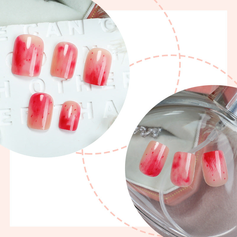 Stylisches Marmor-Finish Press-On-Nagelset Brehn