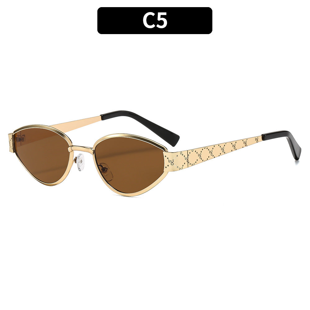Alltagsstil Stylische Katzenaugen-Sonnenbrille