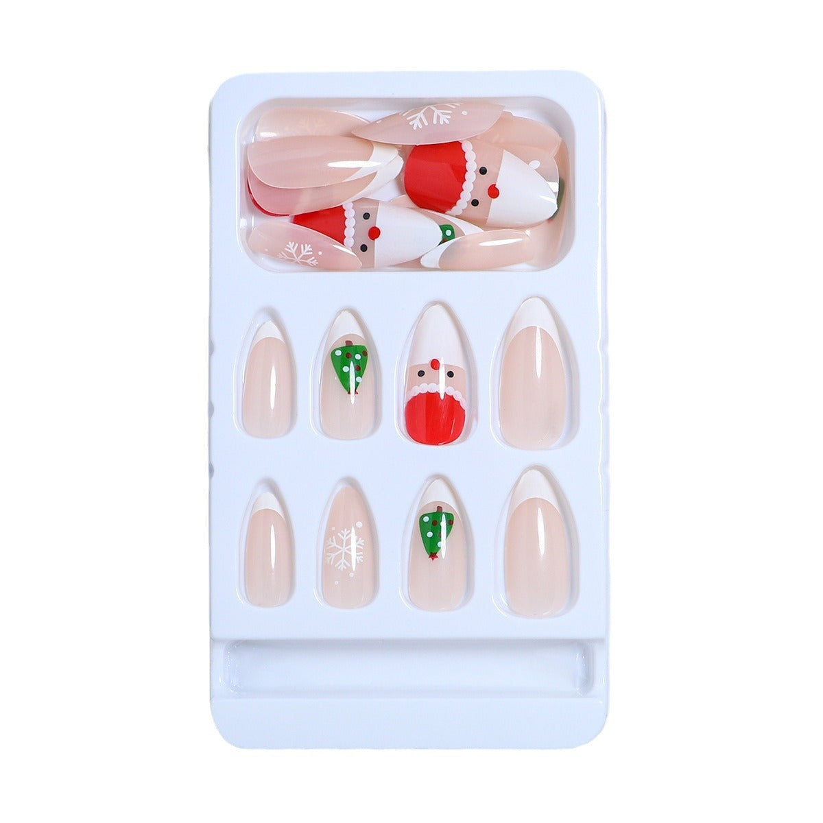 Festliche saisonale Aufkleber-Nagelkunst Brehn
