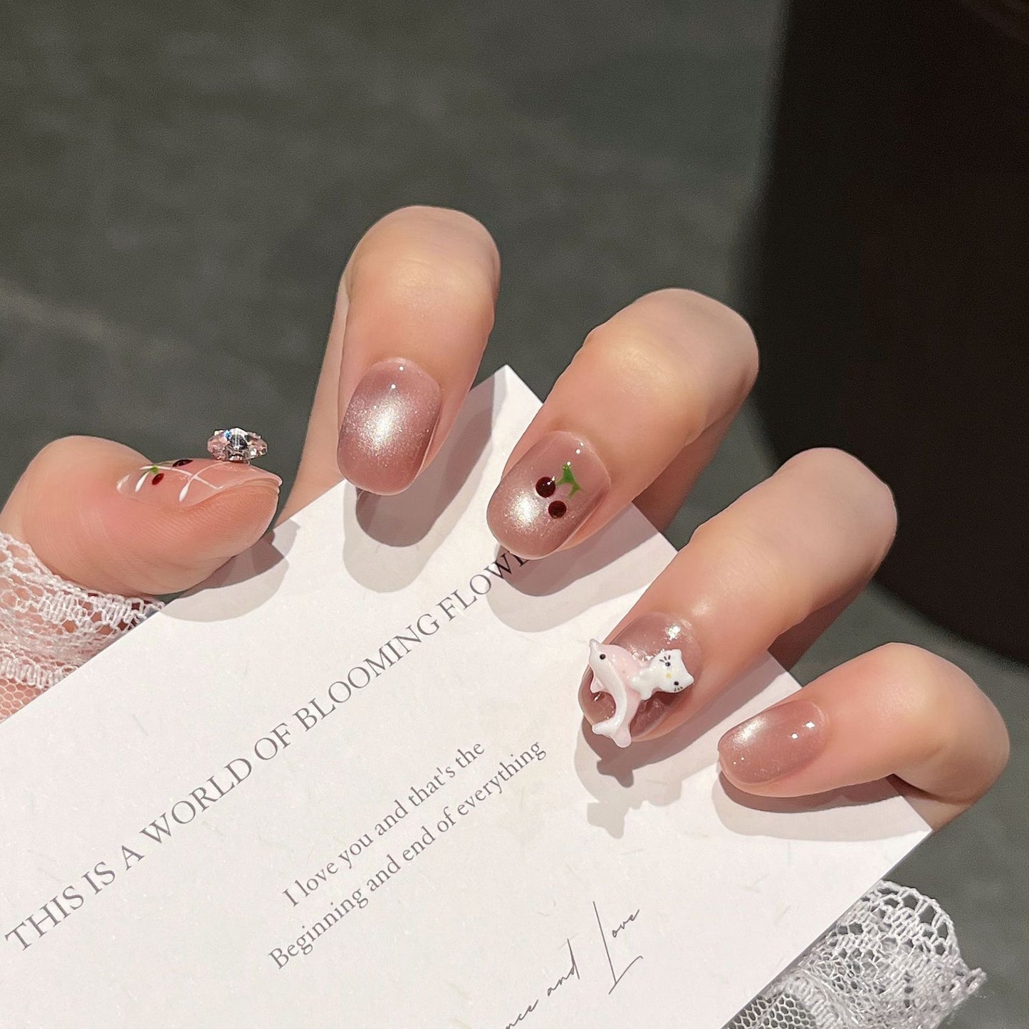 Künstlerisches 3D Nagelkunst Set Brehn