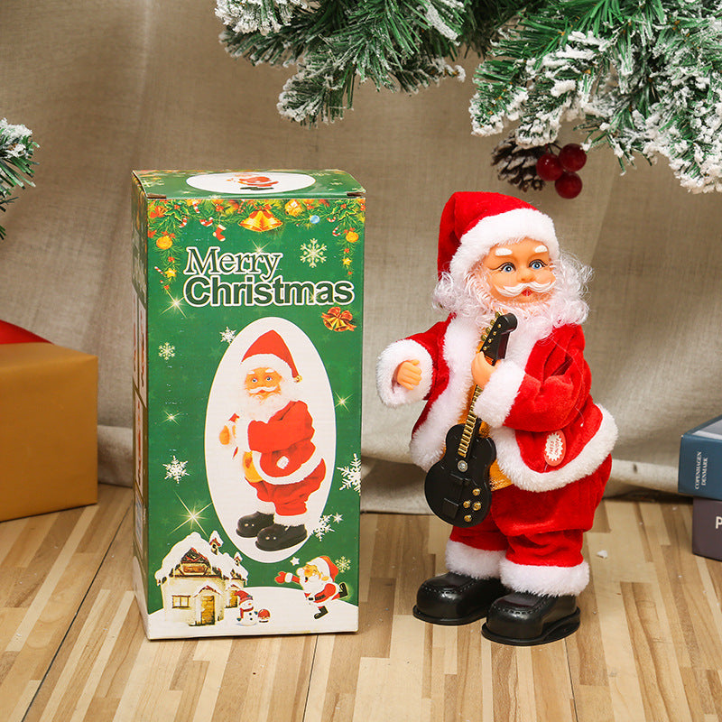 Nostalgische Weihnachtsmann Figur Brehn