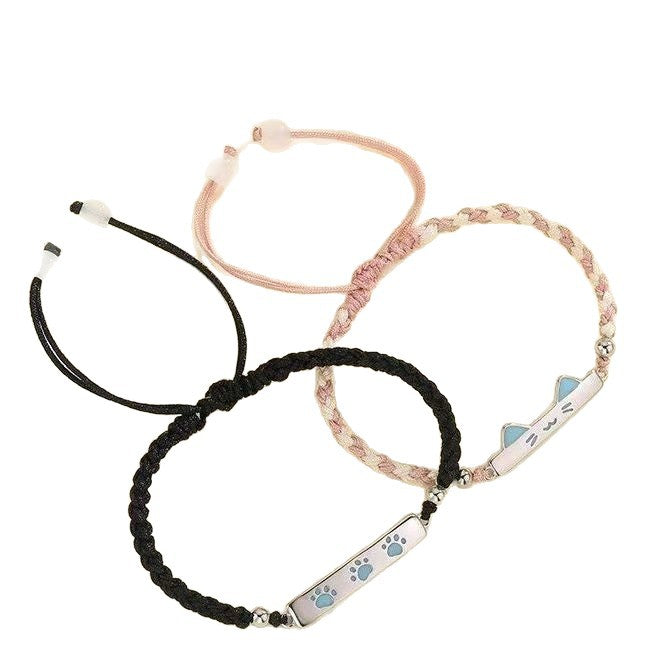 Niedliche Katzen-Themen Charm-Armband Brehn