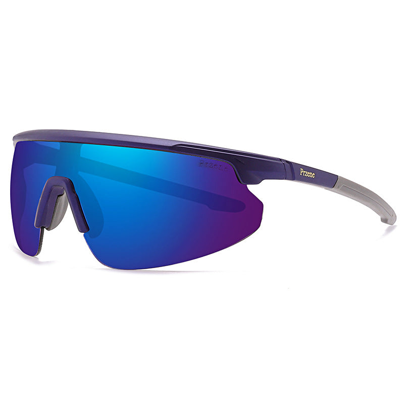 Herren Sport Performance Shield Sonnenbrille Brehn