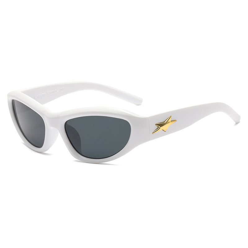Damen modische Sonnenbrille mit stylischem Cat-Eye Design Brehn