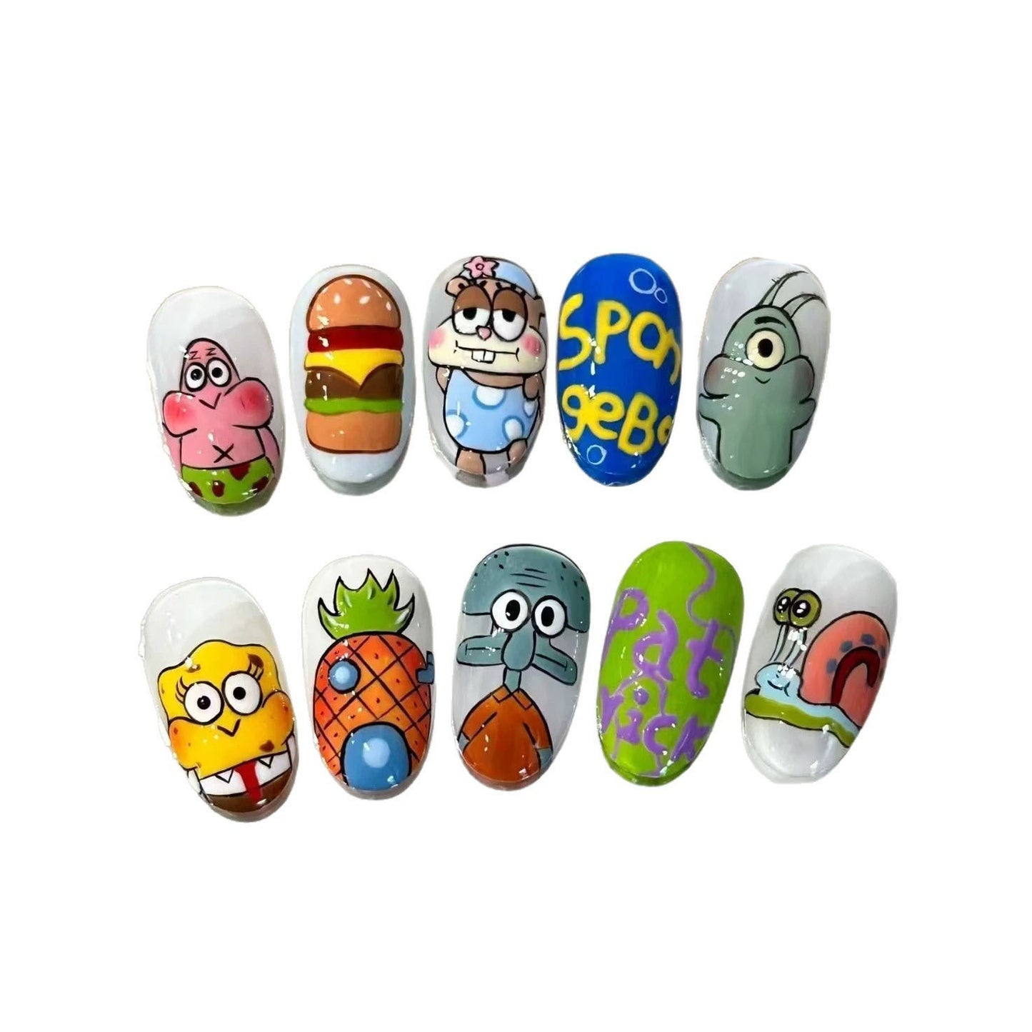 Fun Charakter Nagelkunst Set Brehn
