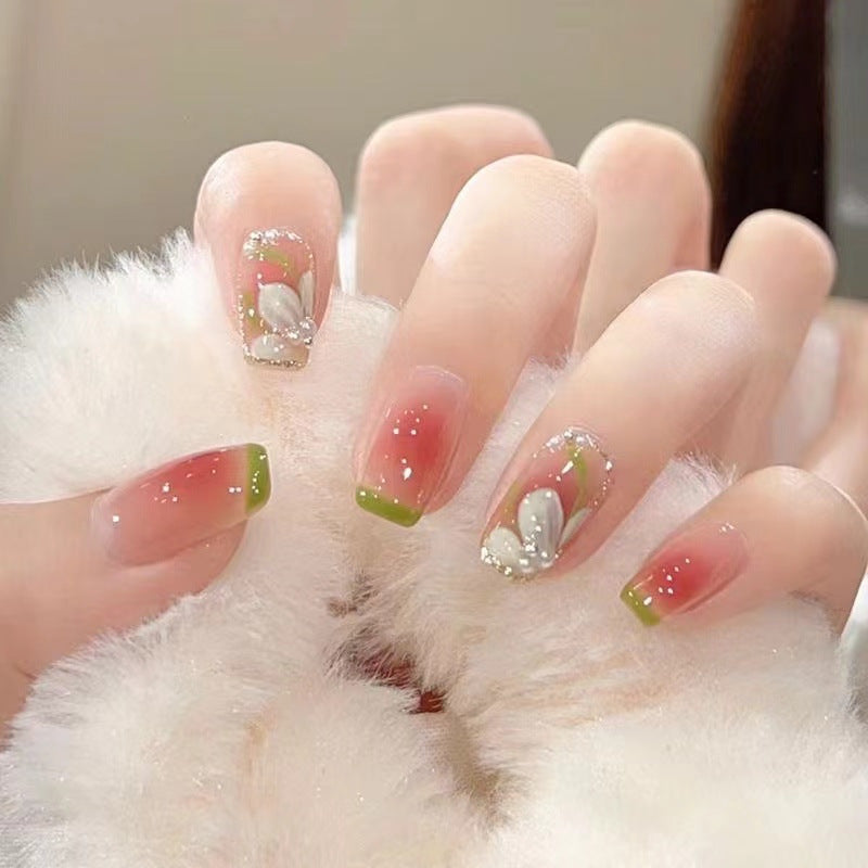 Kunstvolle Nagelkunst mit Niedlichen Hasenmuster Brehn