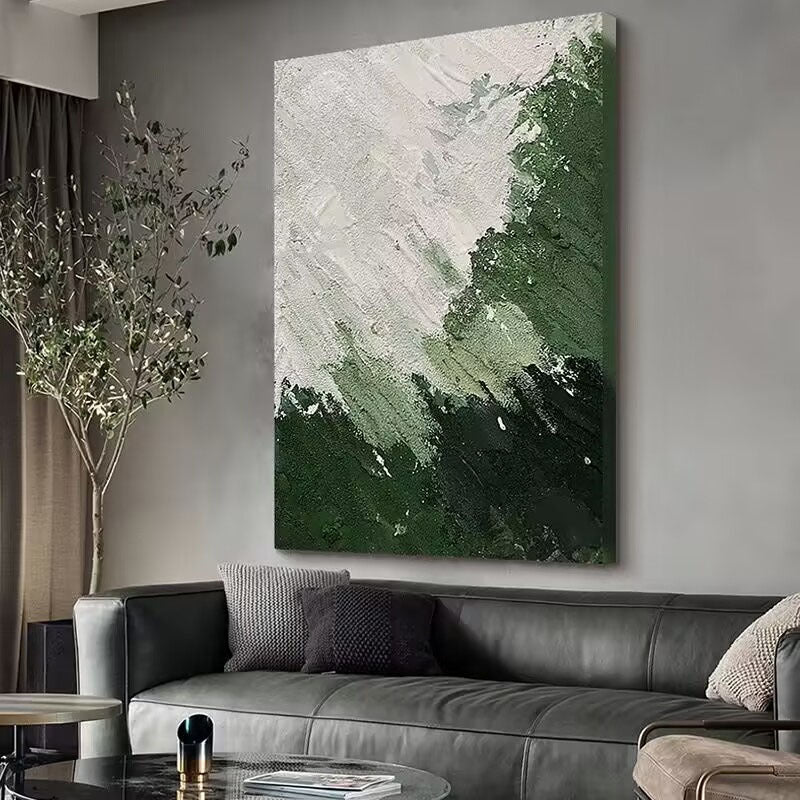 Texturiertes abstraktes Leinwandkunstwerk