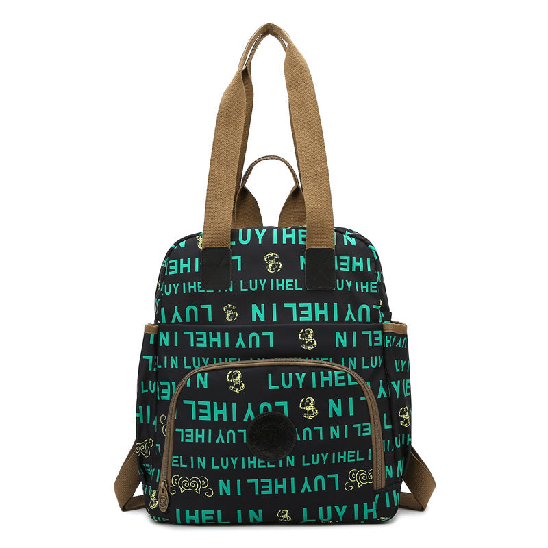 Blumenmuster Multi-Funktions-Rucksack Brehn