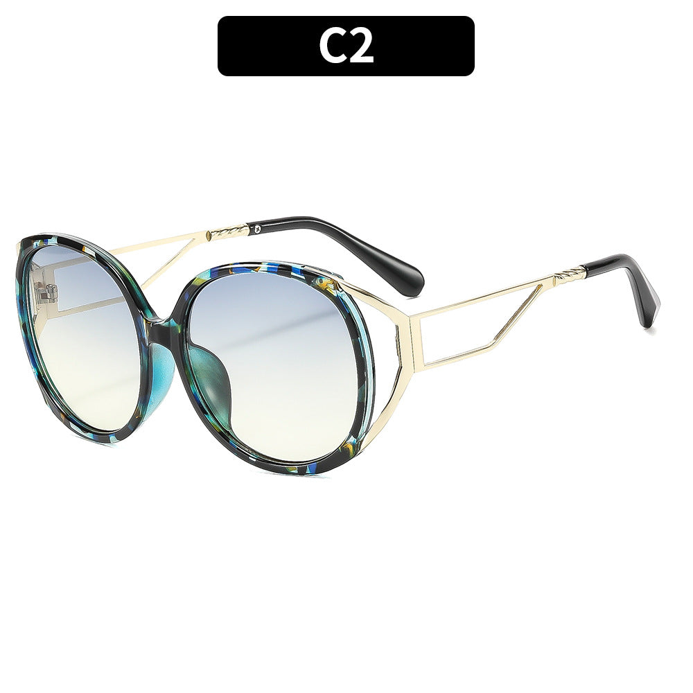 Statement Übergroße Katzenausschnitt Sonnenbrille