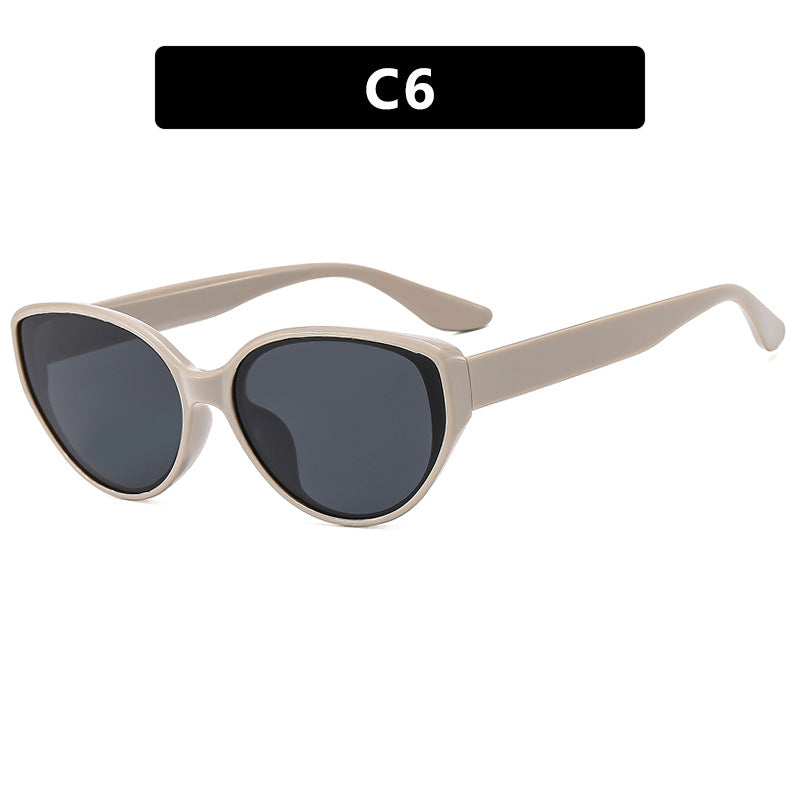 Damen modische Sonnenbrille mit einzigartiger Katzenaugenform Brehn