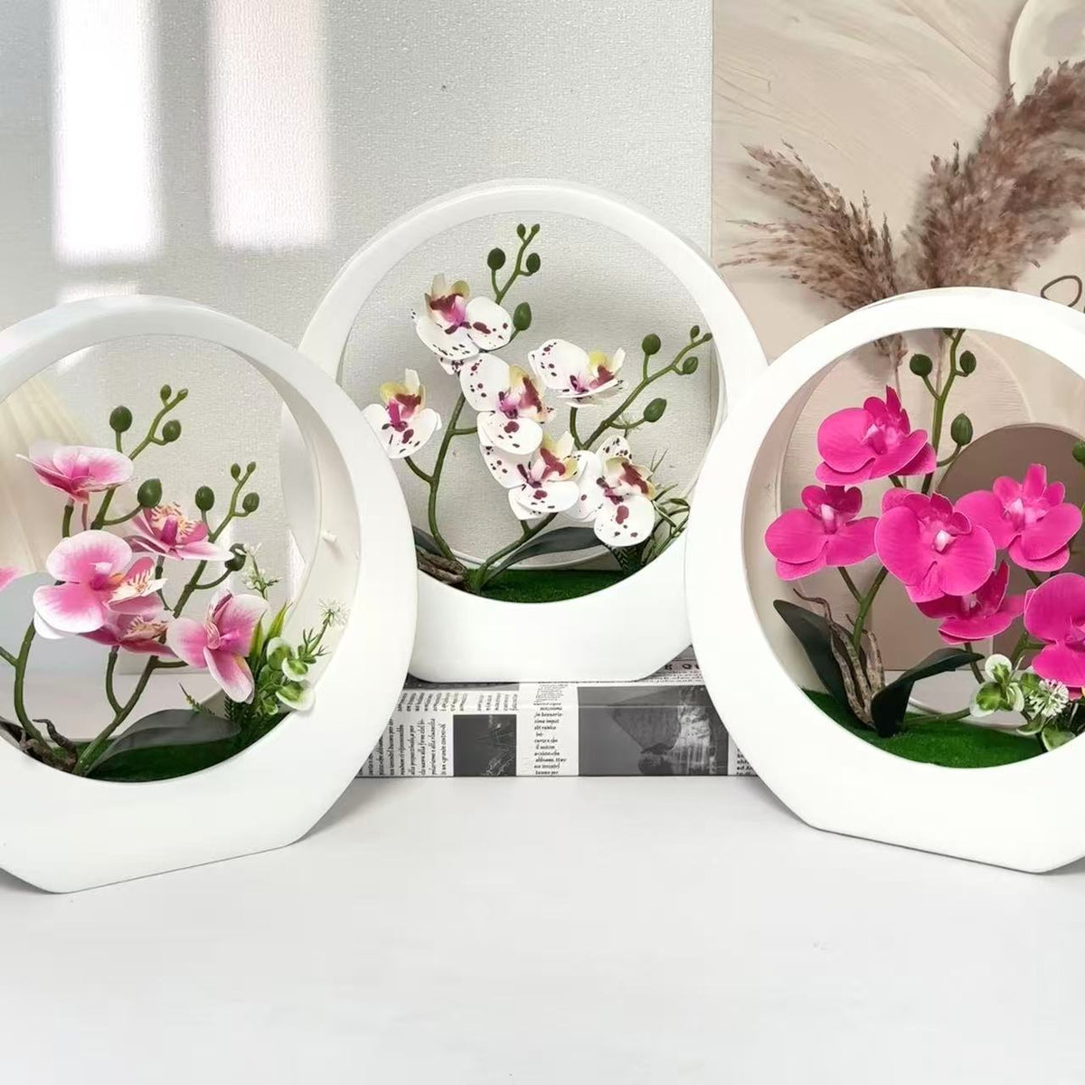 Dekorative Orchidee für dekorative Innenausstellung