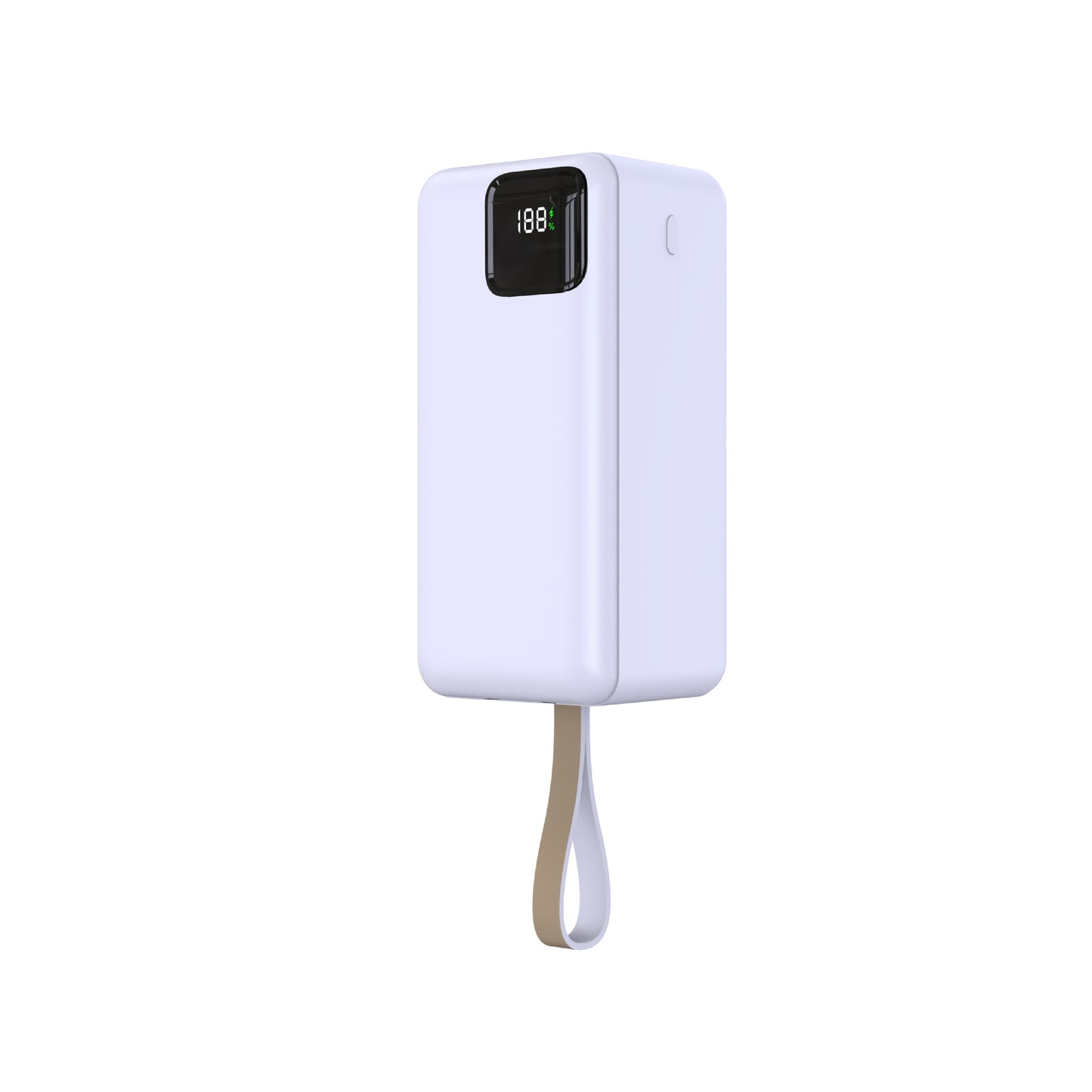 Tragbare Powerbank mit Digitaler Ladeanzeige und Innovativem Design Brehn