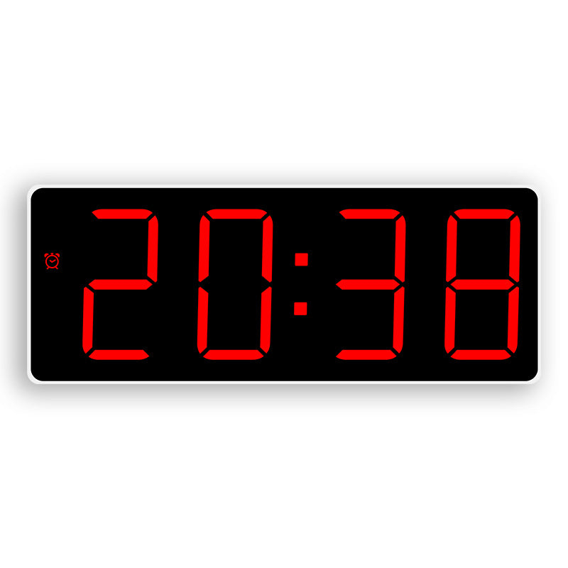 Digitale Wanduhr mit großem LED-Display Brehn
