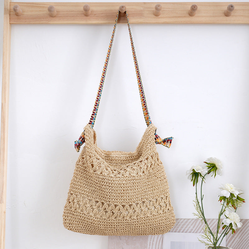 Trendige Makramee Strandtasche Brehn