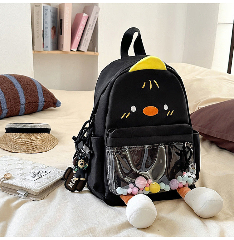 Kinder niedlicher Enten-Themen Mini-Schulrucksack