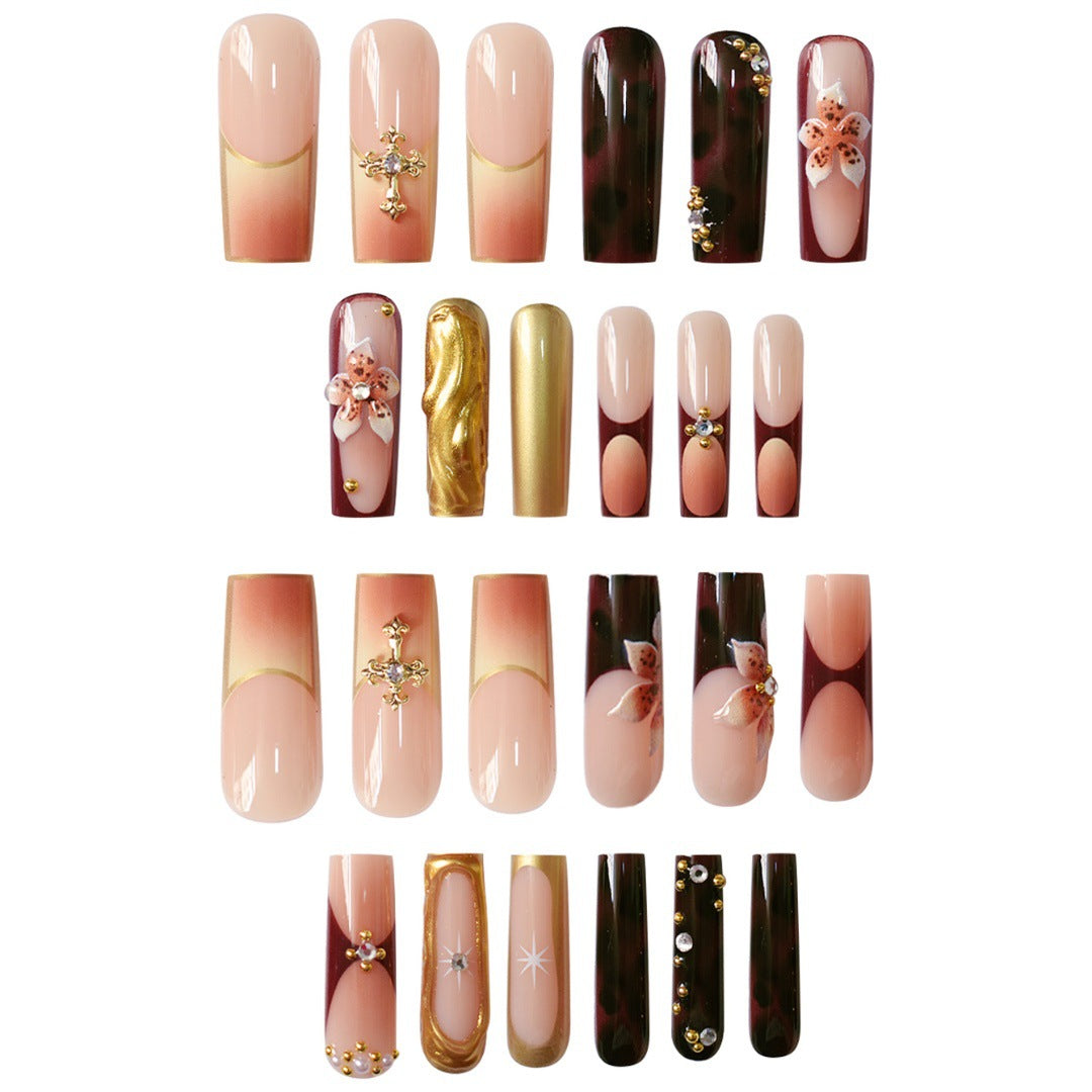 Ornate Press-On Nail Art Extensions Brehn