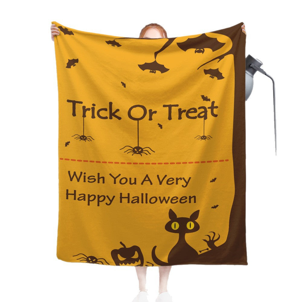 Halloween Themen Fleece Decke Brehn