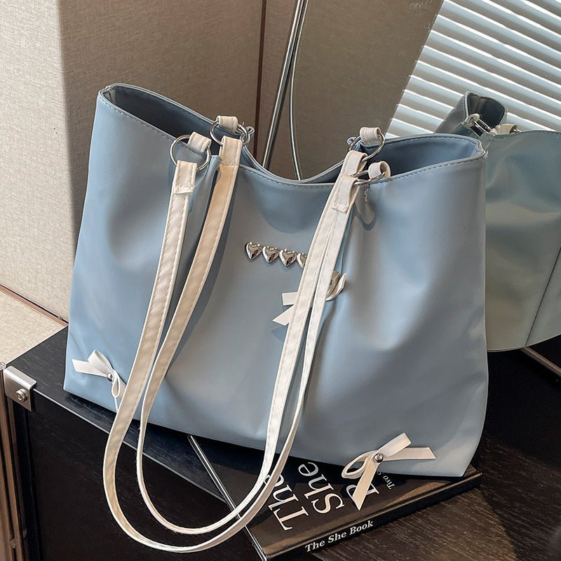 Elegante Faux-Leder Hobo Tasche