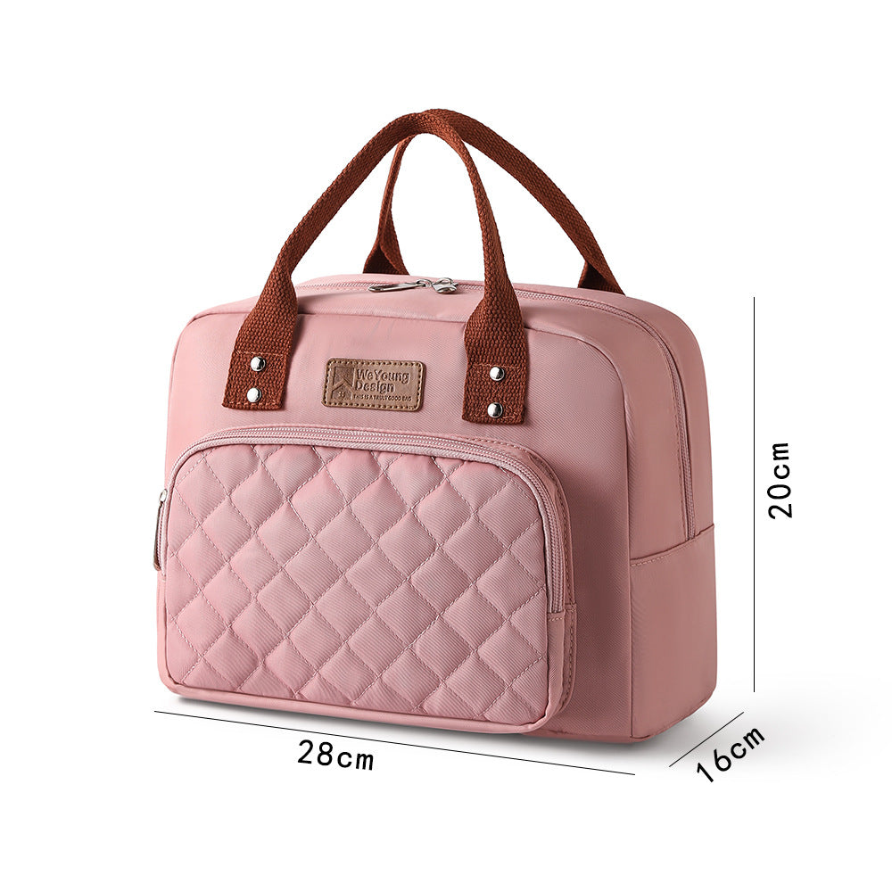 Damen Kühltasche mit isolierter Inneneinrichtung und praktischen Trageriemen Brehn