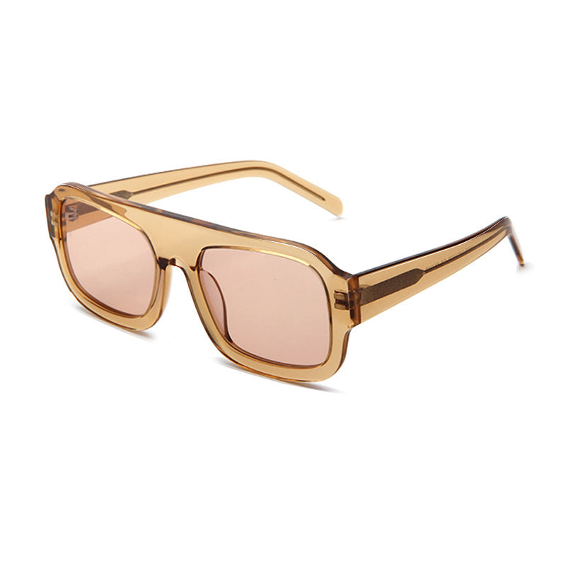 Damen quadratische Sonnenbrille aus hochwertigem Kunststoff mit polarisierenden Gläsern Brehn