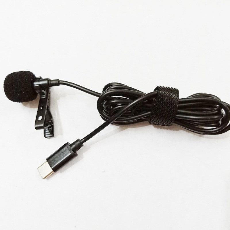Lavalier-Mikrofon mit Flexibler Klemme Brehn