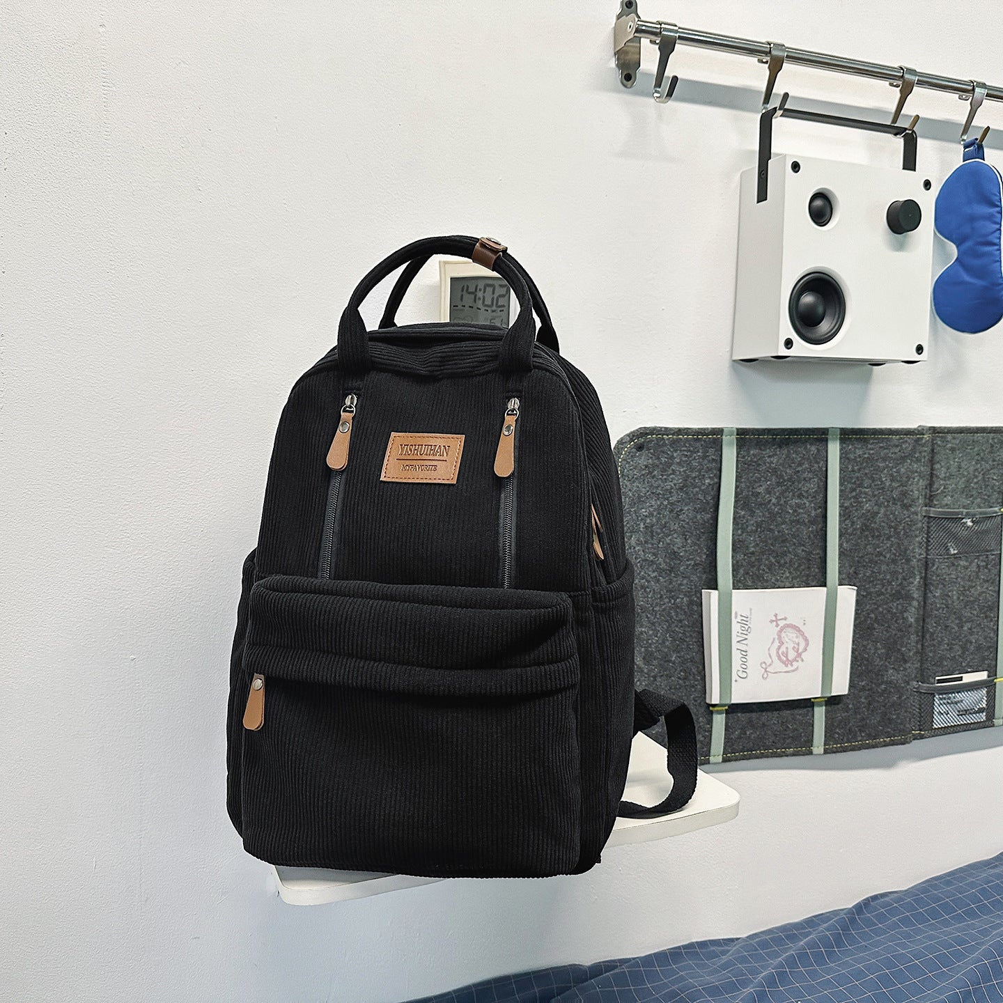 Corduroy Schule Rucksack